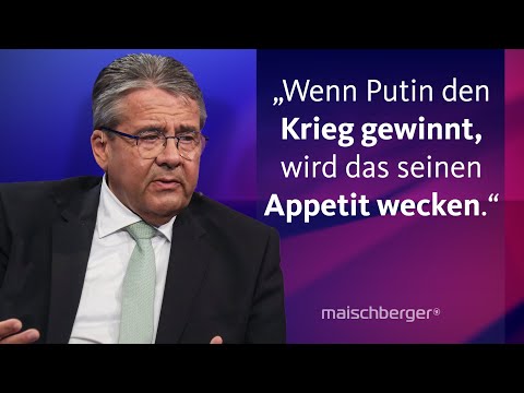 "Putin akzeptiert nur die Stärke" – Sigmar Gabriel und Vitali Klitschko im Gespräch | maischberger