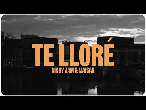 Nicky Jam x Maisak - Te lloré (Official Visualizer)