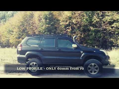 Offroad Mania low profile roof rack for Toyota Land Cruiser 120 / Lexus GX 470