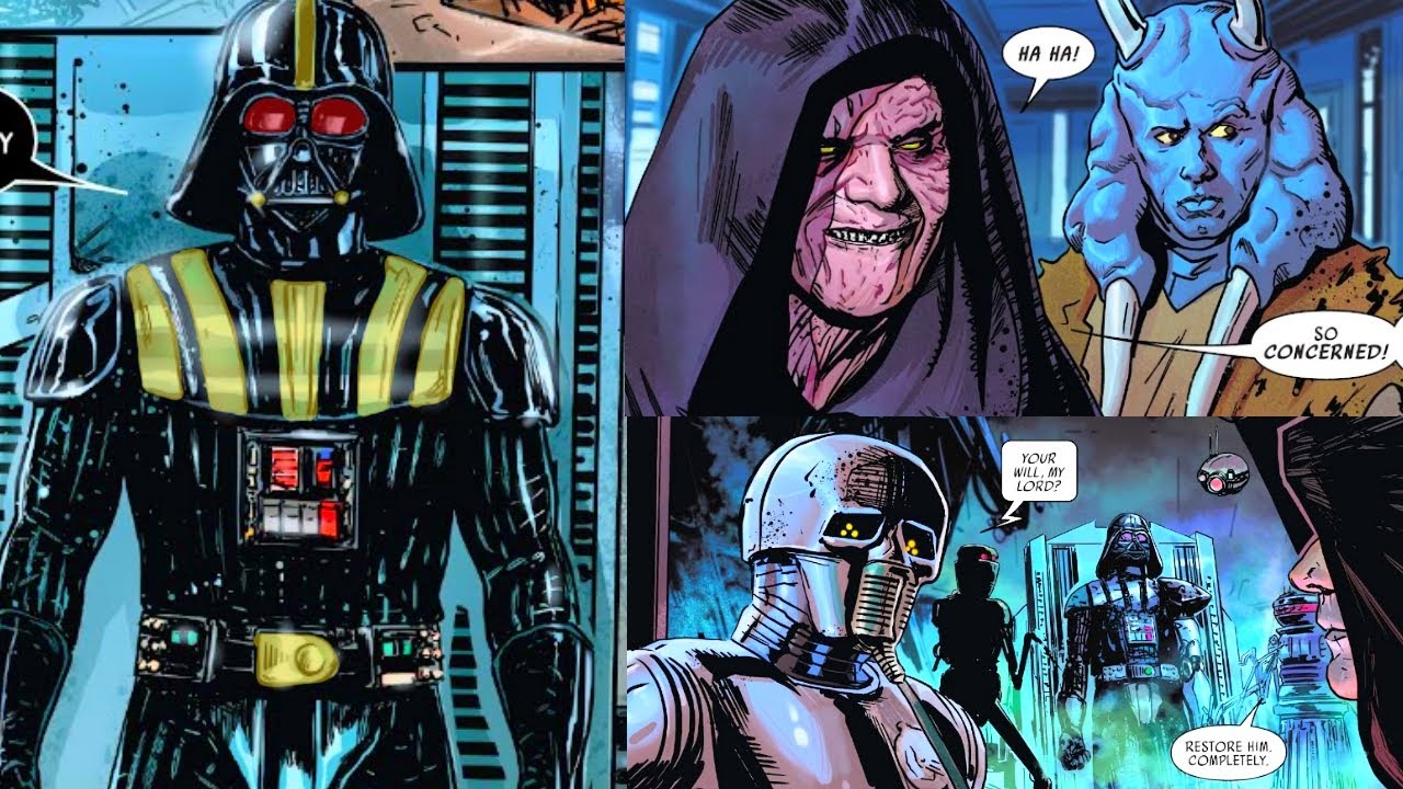 DARTH VADER GETS A BRAND NEW SHINING ARMOR!(CANON) - Star Wars Comics Explained