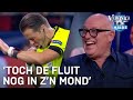 De mannen gaan stuk om vallende Makkelie: ‘Toch de fluit nog in z’n mond’ | CHAMPIONS LEAGUE