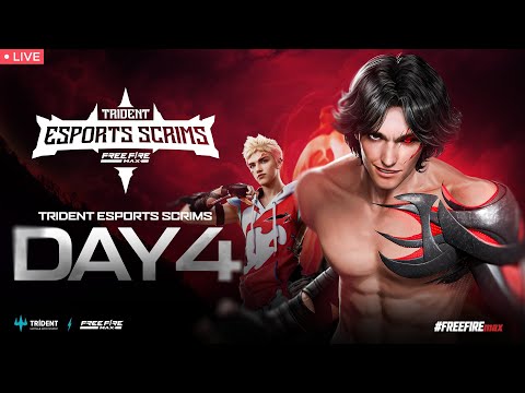 Trident Esports Scrims | Free Fire Max | Day 4