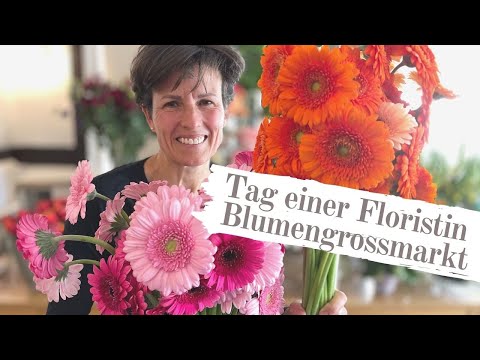 Blumengrossmarkt- so beginnt der Tag einer Floristin. Ein Blick hinter die Kulissen- sehenswert!