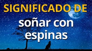 Qué significa soñar con espinas ?? Interpretación de los Sueños