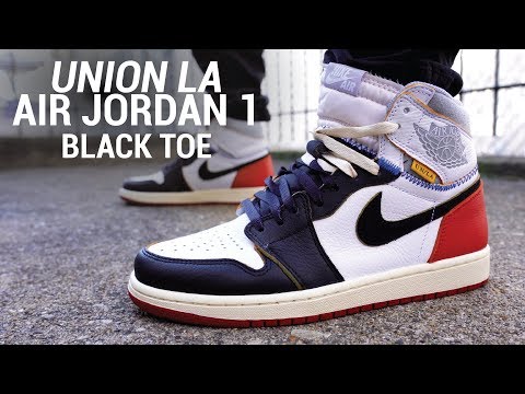 Union LA Air Jordan 1 Black Toe Review & On Feet
