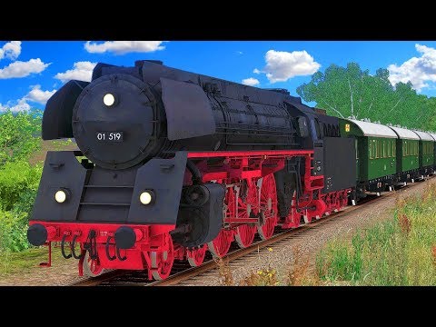Sonderzug Dampflokomotive & Deutsche Reichsbahn BR 01.5 | Wutachtalbahn - Train Simulator 2019