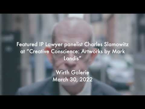 Creative Conscience: Artworks by Mark Landis  - Panel - Charles Slamowitz