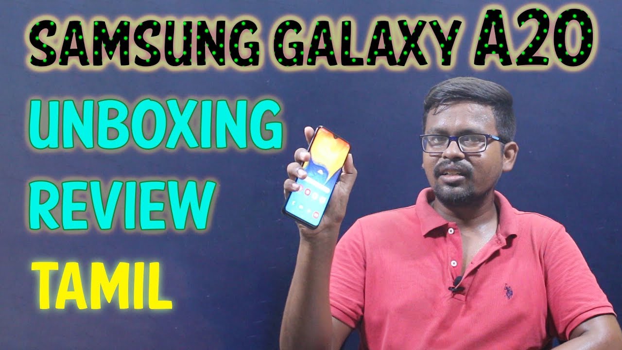 Samsung Galaxy A20 | Dubai Phone Review | Tamil