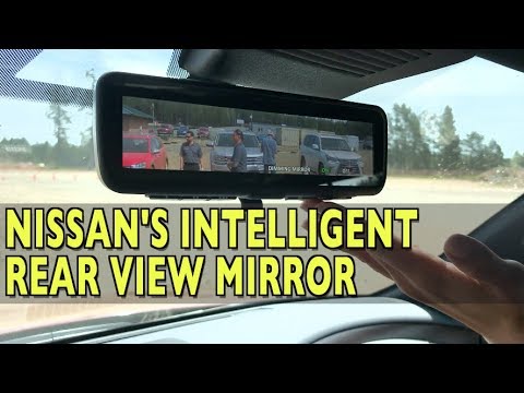Here's Nissan's Intelligent Rear View Mirror in 2018 Nissan Armada