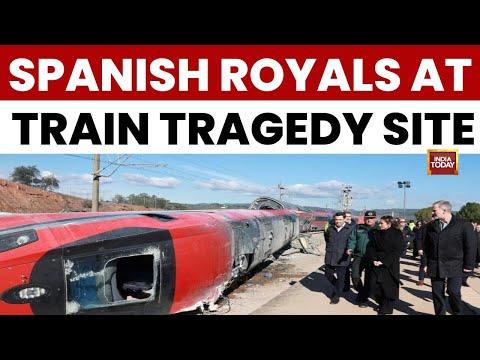Spanish Royals Visit Deadly Train Crash Site | Southern Spain Tragedy