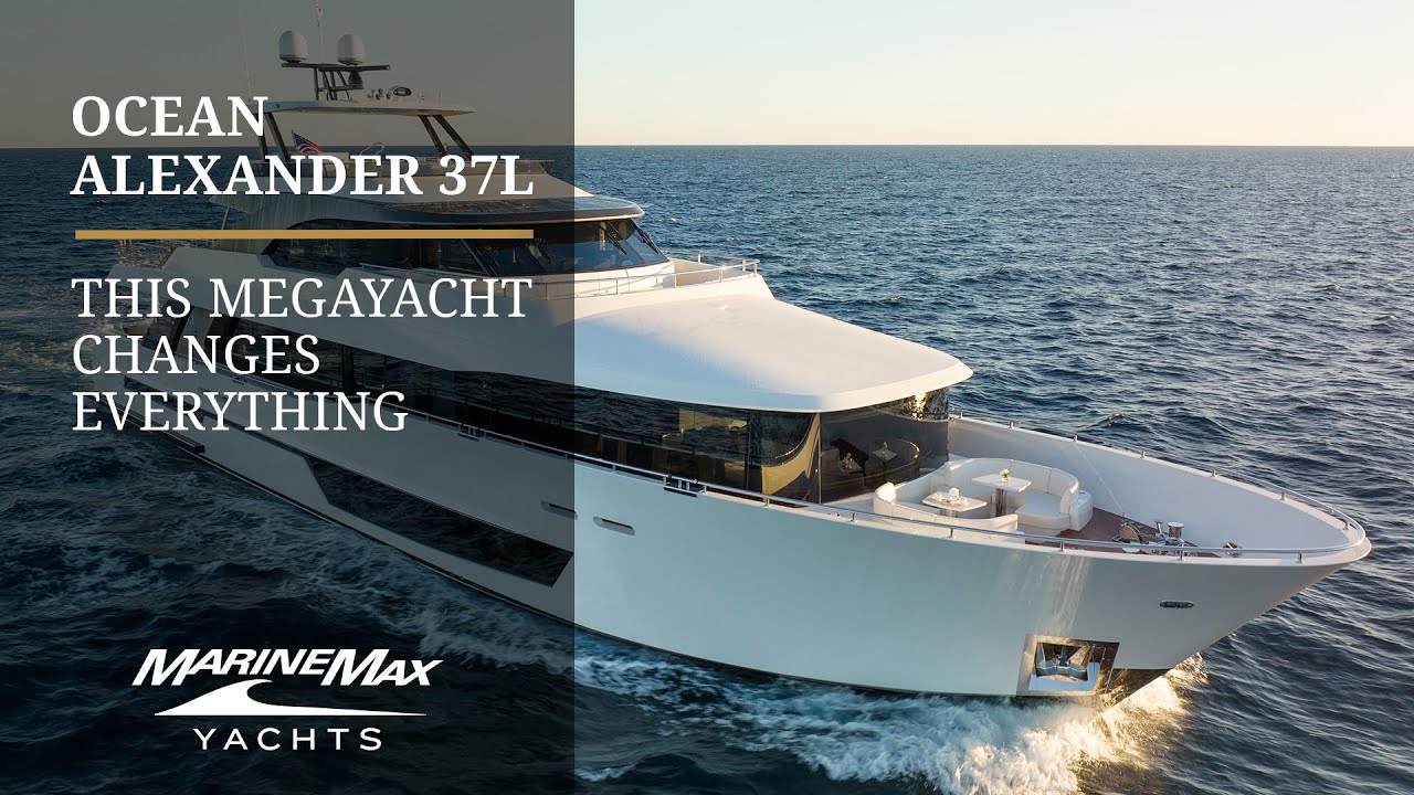 This Megayacht Changes Everything. | Ocean Alexander 37L