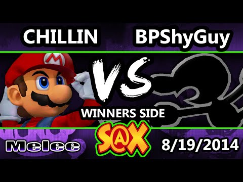 S@X - BPShyguy (G&W) Vs. Crs.Chillin (Mario) SSBM Singles - Melee