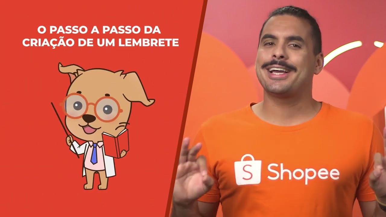 Como criar lembretes  | #ShopeeLiveBR