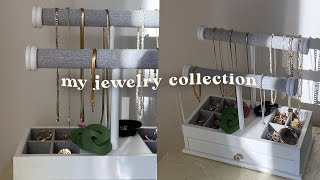 my jewelry collection— everyday gold rings, necklaces, & earrings (2021)