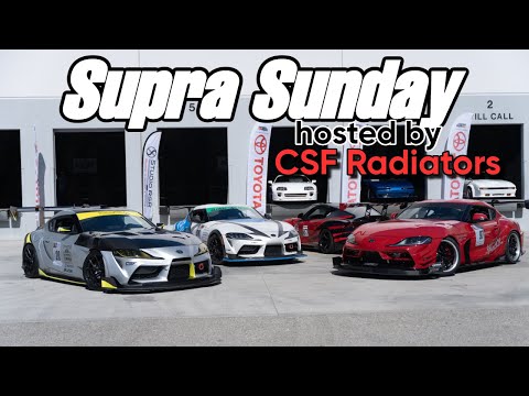 2022 Supra Sunday meet at CSF Radiators
