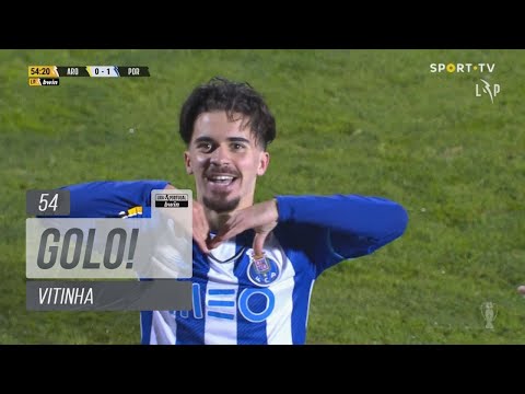 Goal | Golo Vitinha: FC Arouca 0-(1) FC Porto (Liga 21/22 #21)