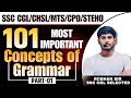 101 Most Important Concepts Of Grammar Part 1 Verb 01 By Roshan Sir Ssc Grammar Ssccgl