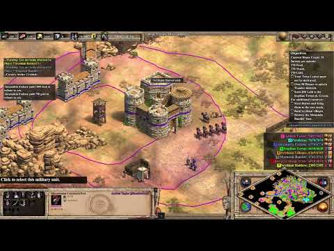 AoE2:DE - Alexander the Great - 12 - The City at the End of the World (Achievement & Conquest)