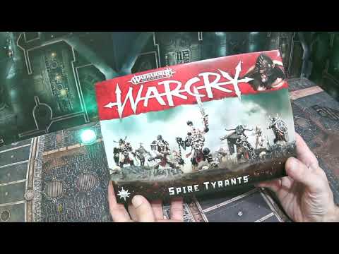 WHMS Chaos team Warcry Spire Tyrants Unboxing warhammer Quest 40k kill dungeon dragon Age Sigmar AOS