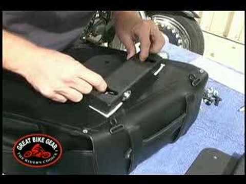 EasyBrackets Motorcycle Saddlebag - Step by Step Installation - Video Guide: Tip of the Week