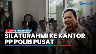 LIVE: Kunjungi Markas Purnawirawan Polri, Prabowo Subianto: Silahturahmi