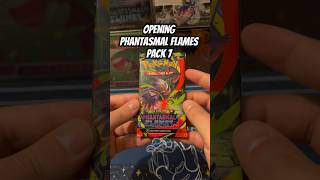 Opening Phantasmal Flames pack 7 #pokemon #pokemoncards #pokemontcg #unboxing #tcg #pokemoncommunity