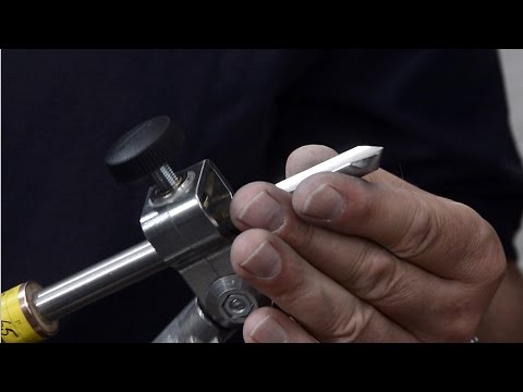 Drechseln: Der Fingernagelanschliff (Werkzeugschärfen Teil 3)