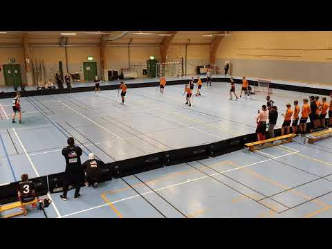 Förlängningen FBC Partille P05-Höllviken IBF P05, semifinal i Fatpipe invitation 2020-09-13