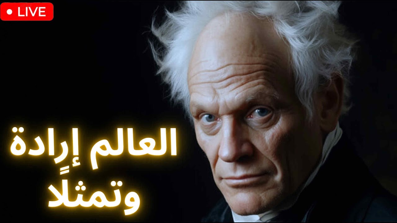 شوبنهاور-  العالم إرادة وتمثلًا