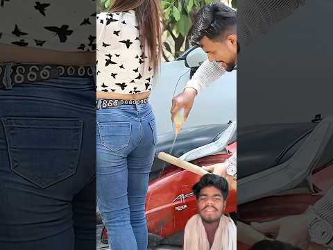 Ladki ke saath ho gaya Moye Moye! 😂 Jhadu Prank #shorts #comedy