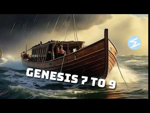 Day 3 of 365 Days Bible Challenge- Noah's Ark| Bible Creation Story | (Gen. 7-9)