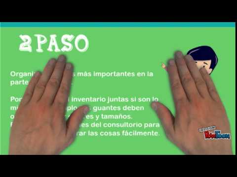 Odontología pasos para inventario
