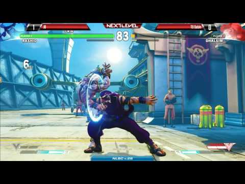 Street Fighter 5 Tournament: Next Level Battle Circuit V.26 - JB (Rashid) v TS Sabin (Dhalsim)