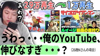 最近伸び悩んでいるYouTubeチャンネルについて真面目に相談するぱせりまん