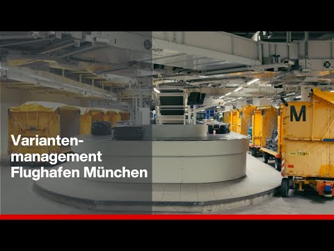 Kostenoptimierung durch Variantenmanagement Flughafen München | SEW-EURODRIVE
