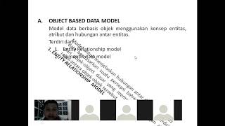 Pertemuan 3  Data Model Database