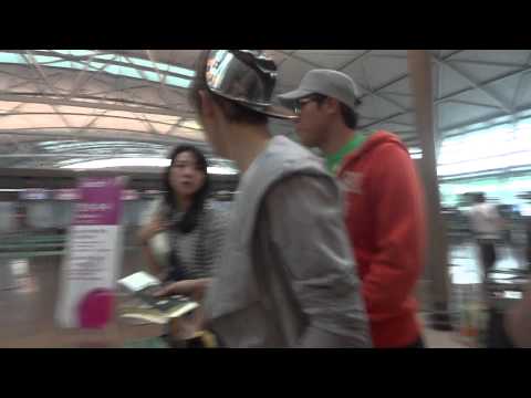 140605 Infinite Dongwoo at Incheon Airport going Brazil