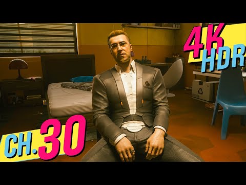 [4K HDR] Cyberpunk 2077 (100%, Very Hard, All Side Quests) Walkthrough Part 30 - Life During Wartime