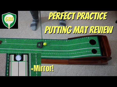 Perfect Practice Putting Mat Review | With Alignment Mirror!