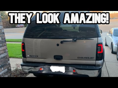 04 Tahoe Spec D Tuning LED Tail Lights Install & Review