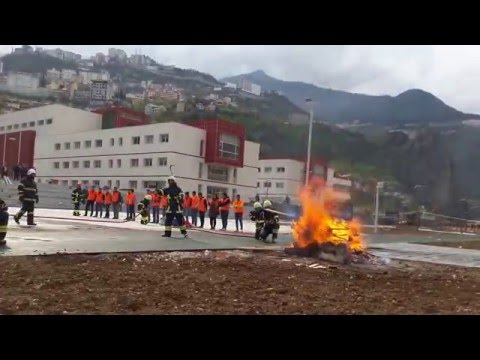 Artvin Çoruh Üniversitesi Sivil Savunma ve İtfaiyecilik Programı/Yangın Söndürme Teknikleri