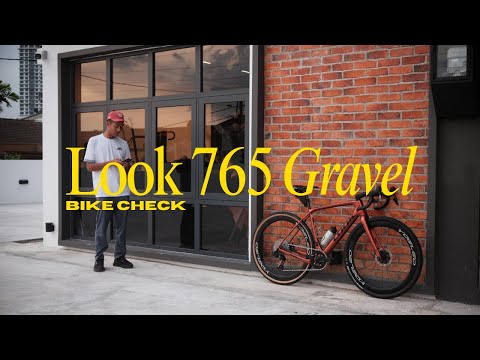 First look 👀 at my LOOK 765 GRAVEL bike.