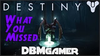 Destiny - What you may have missed