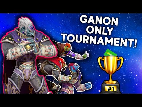 I won a GANON ONLY TOURNAMENT!