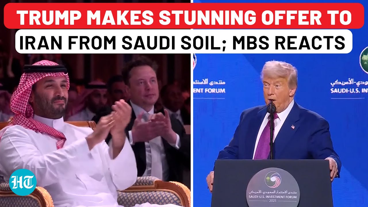 Full Speech: Trump’s Syria Surprise, Stunning Offer To Iran From Saudi Soil; MBS Reaction Goes Viral