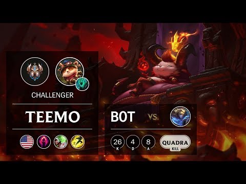 Teemo Bot vs Ezreal - NA Challenger Patch 9.22