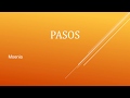 Pasos - Moenia con letra