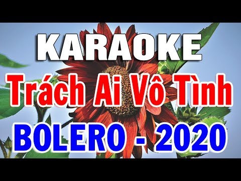Karaoke Liên Khúc Bolero Nhạc Vàng Hay Nhất | Nhạc Sống karaoke Trách Ai Vô Tình | Trọng Hiếu