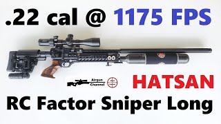 Video: Hatsan Factor Sniper L QE 6.35mm 10J