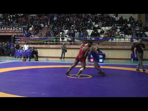 1/4 final GR -77 kg: Hüseyn Abbasov - Şirxan Quliyev